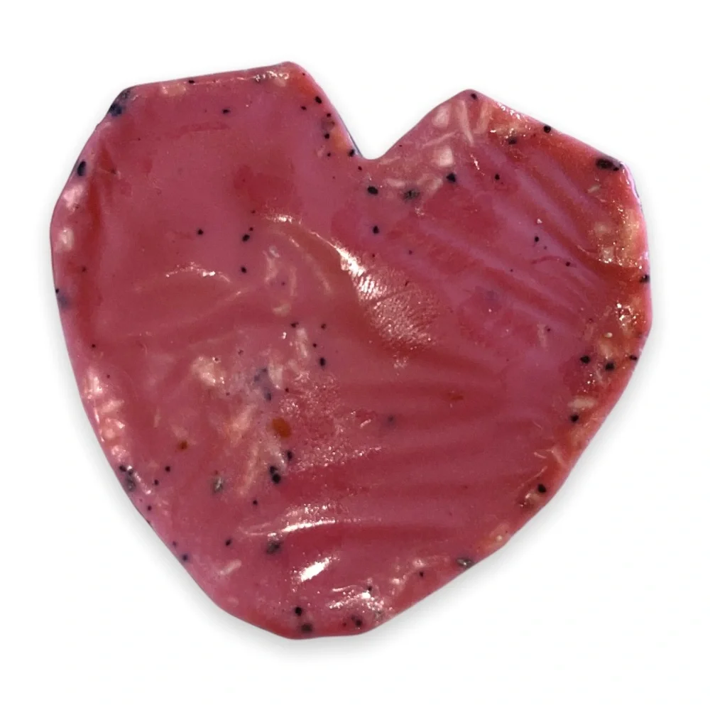 VintageBitch Gifts - Strawberry Champagne Organic Oatmeal Soap - (Hot Pink)